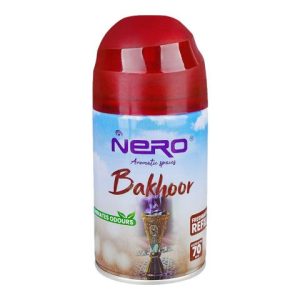 Nero Aromatic Spaces Bakhoor Automatic Air Freshener Refill (250ml):