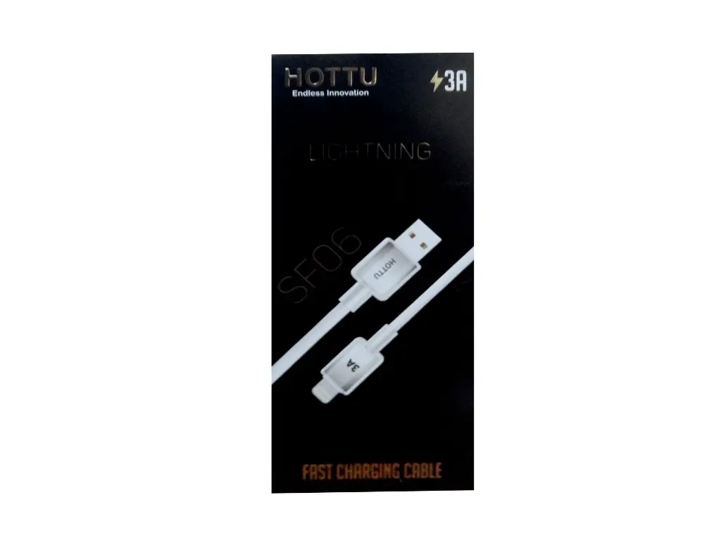 HOTTU SF06 3A Fast Charging Cable – USB to Iphone Silicone Cable - Image 3