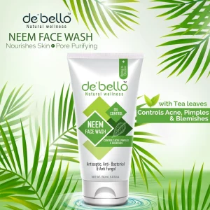Debello Oil Control Neem Face Wash (150ml)