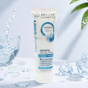 BeCute Derma Glow+ Crystal Facial Foam 200ML