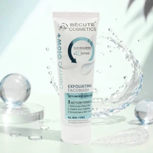 BeCute Derma Glow+ Exfoliating Face wash 200ML