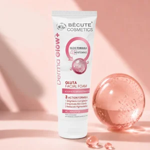 BeCute Derma Glow+ Gluta Facial Foam 200ML: