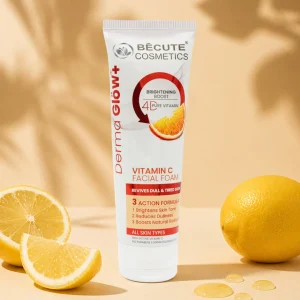 BeCute Derma Glow+ Vitamin C Facial Foam 200ML: