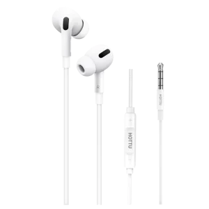 HOTTU HF14 Stereo Wired Earphones – 3.5mm Hi-Fi Sound & Deep Bass