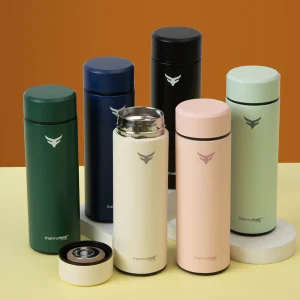 Thermotrek Milan Premium Vacuum Flask with Tea Infuser – 480ML: