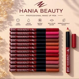 Hania Beauty Professional Make-Up Pens, 12PCS: