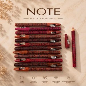 Note Beauty Lipstick Pencil 12PCS: