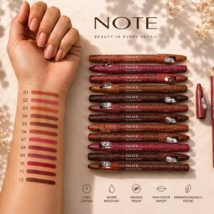 Note Beauty Lipstick Pencil 12PCS: