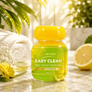 Caresse Easy Clean Nail Polish Remover Lemon: