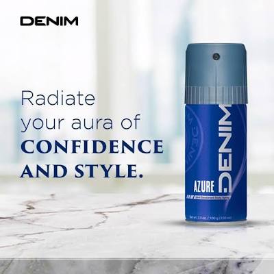Denim Azure 24H Deodorant Body Spray 150ML: