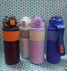 Sporty Thermos Water Bottle 580mL/19.61fl.oz: - Image 3