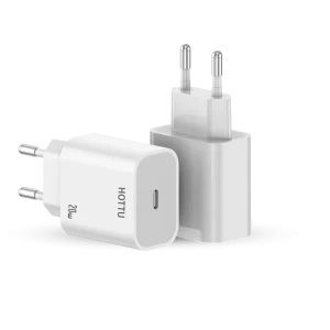 HOTTU FC20 Type-C 20W Power Adapter – Fast Charging Compact Wall Charger