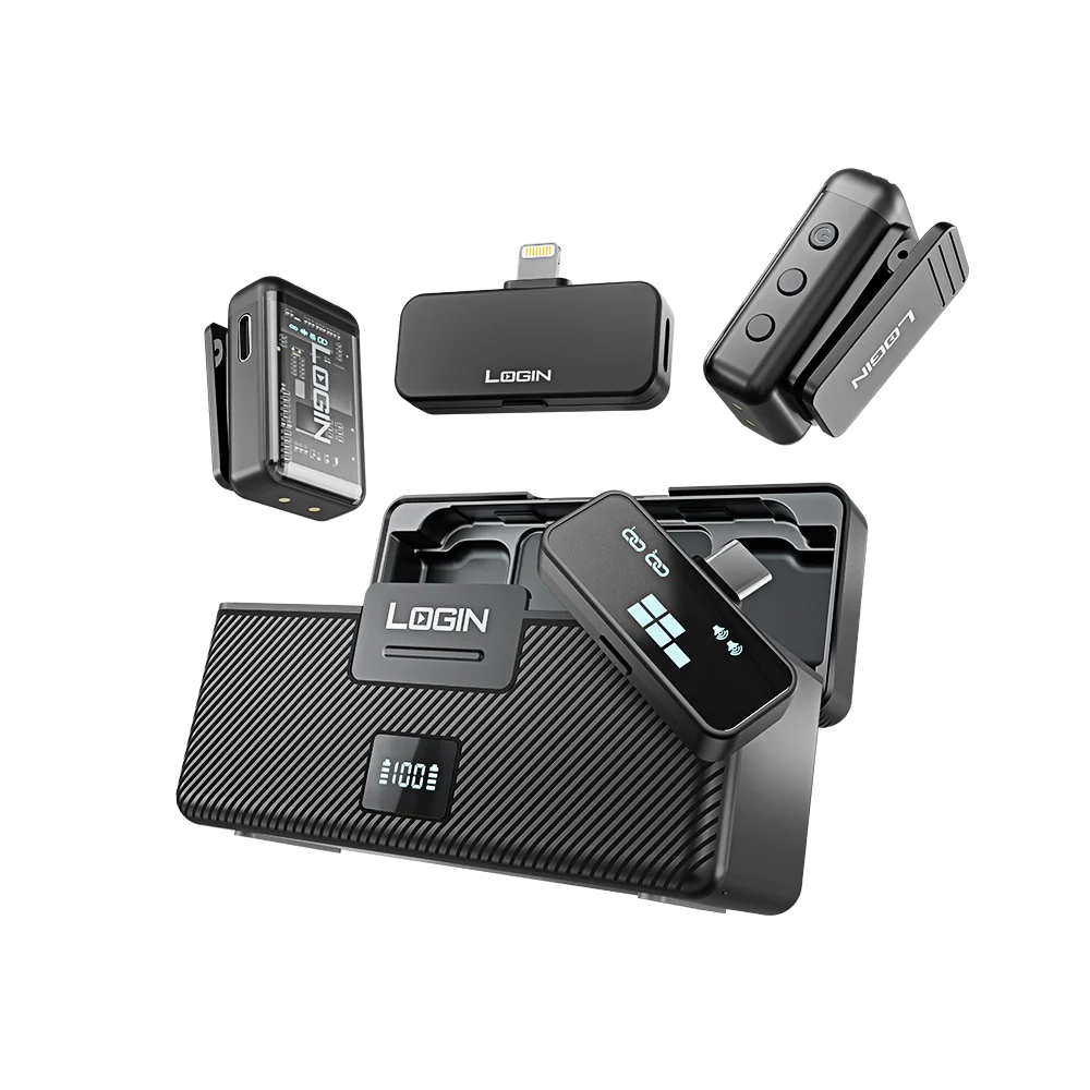 Login L-251 Noiseless | Wireless Vlogging Mic
