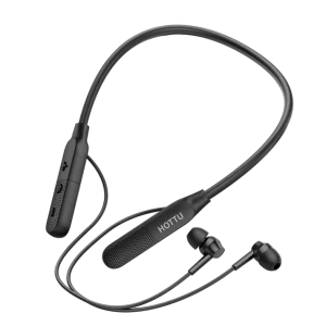 HOTTU NB01 Wireless Neckband – 20 Hours Playtime, Deep Bass & ENC