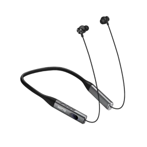 HOTTU NB05 Metalix Wireless Neckband – Bluetooth 5.3, 40H Playtime & Hi-Fi Sound