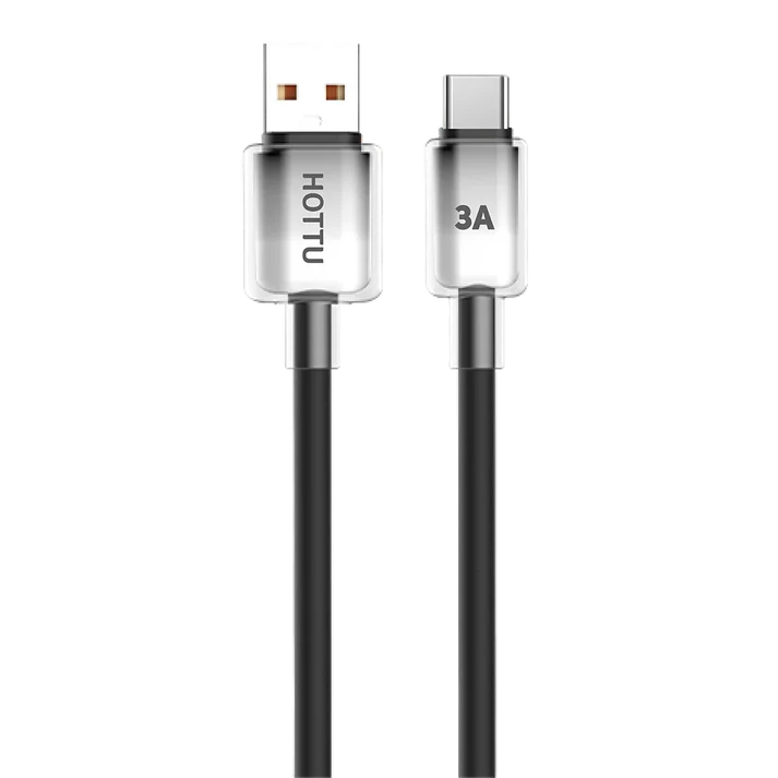 HOTTU SF06 3A Fast Charging Cable – USB to Type-C Silicone Cable - Image 2