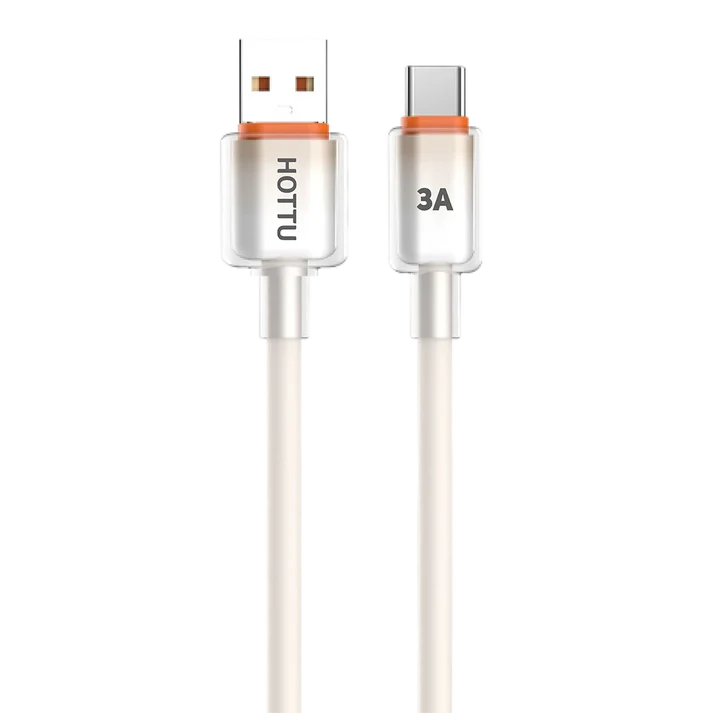 HOTTU SF06 3A Fast Charging Cable – USB to Type-C Silicone Cable - Image 4