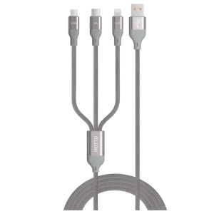 HOTTU SF13 Fast Charging Data Cable โ 3.0A, Durable Silicone Build