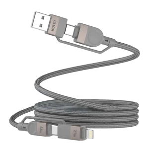 HOTTU SF15 Fast Charging Data Cable – 3.0A, Zinc Alloy & Braided Wire
