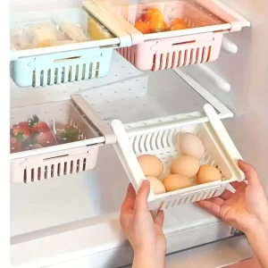 Adjustable Stretchable Fridge Storage Basket