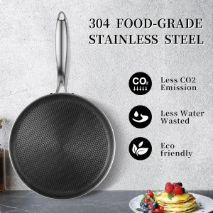 Honey Comb Non-Stick Crepe & Pizza Pan 30cm