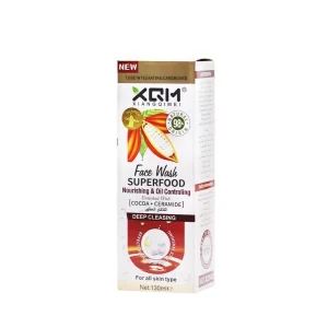 XQM Superfood Nourishing & Oil Controling Face Wash - 130 ml