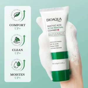 BIOAQUA Salicylic Acid Facial Cleanser for Acne & Oily Skin 100g