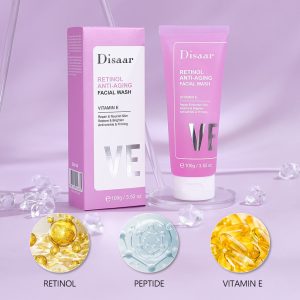 Disaar Retinol Smoothie Facial Wash Peptides Vitamin E (VE) 100ML
