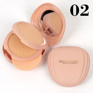 Miss Rose 2 in 1 compact powder: