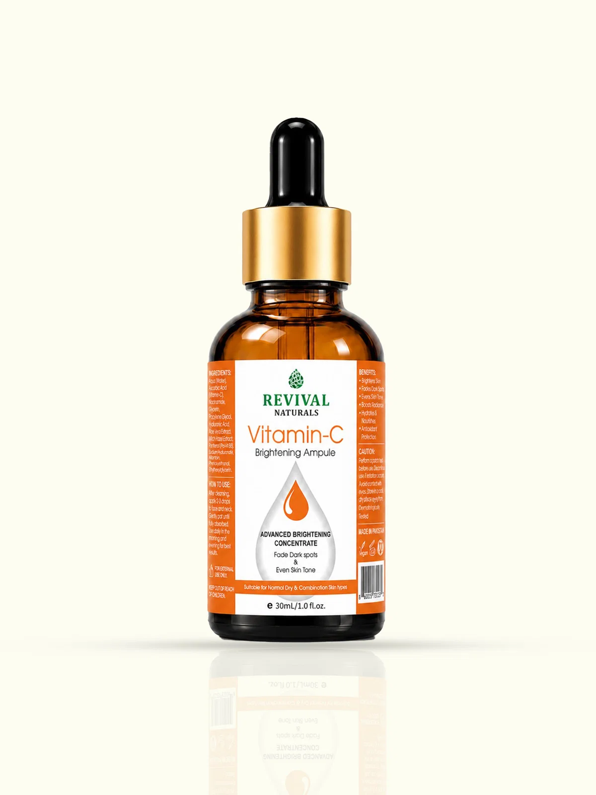Revival Naturals Vitamin C Face Serum 30ml: