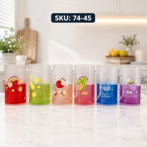 Frosty, Fruit-Themed Double-Wall Gel Freezer Mugs:74-45