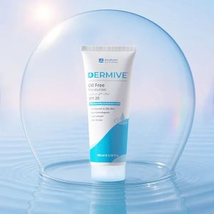 Dermive Oil-Free Moisturizer — Ceramides + Hyaluronic Acid + SPF 20 — 100ml