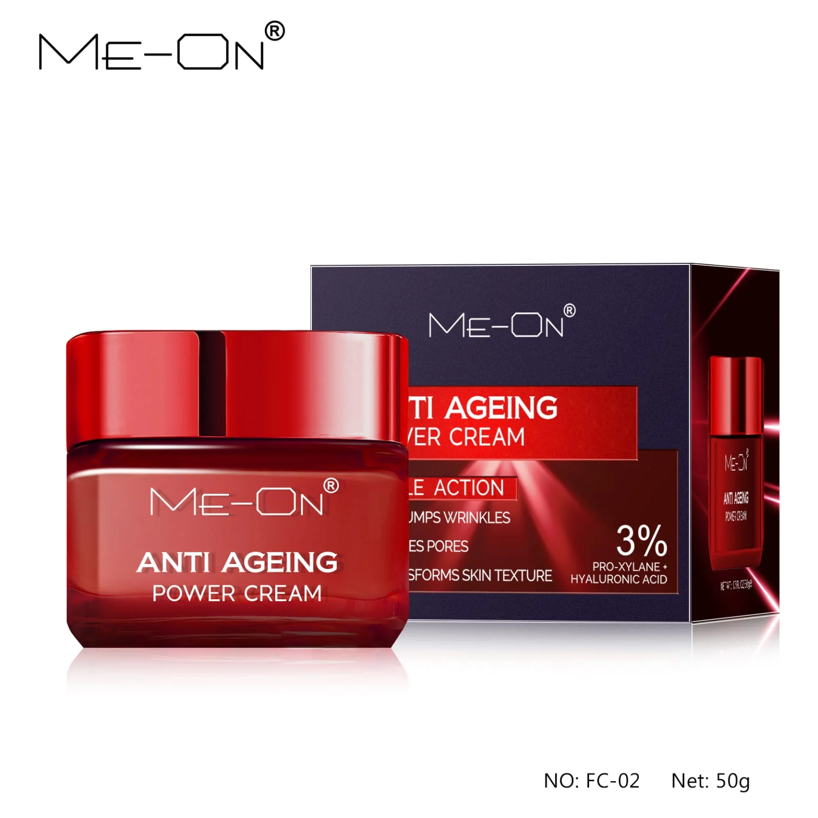 ME-ON Anti Ageing Power Cream (Triple Action), - Image 3