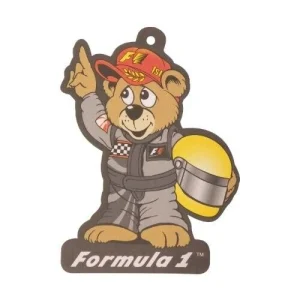 Formula 1 Car Air Freshener Bear Vanilla Fragrance