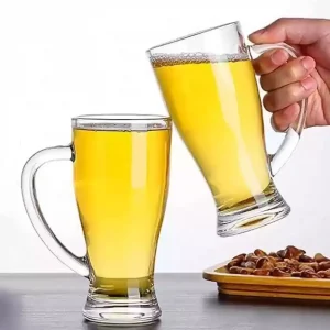Crystal-Clear Premium Glass Beer Mug 74-38