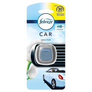 febreze Car Clip Air Freshener Cotton Fresh 2ml (2 Counts)