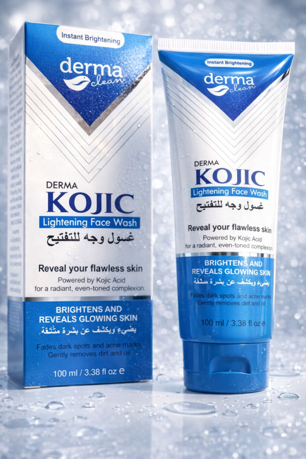 Derma Clean KOJIC Skin Lightening Facewash 100ML: