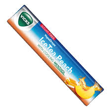 VICKS VapoDrops TripleAction, Sugar Free Lozenges with Menthol,42g