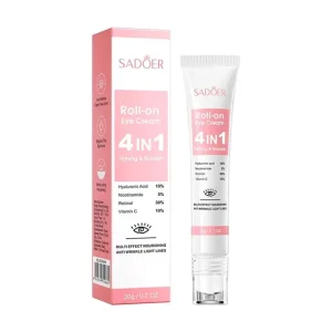 SADOER 4 IN 1 Roll On Eye Cream - Firming & Nourishing 20g