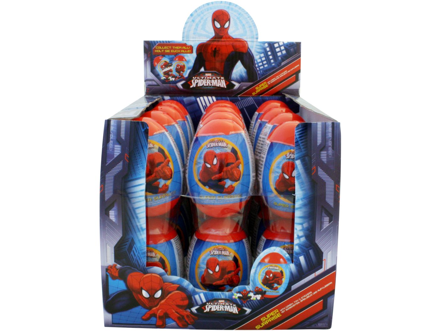 Spiderman Surprise Eggs