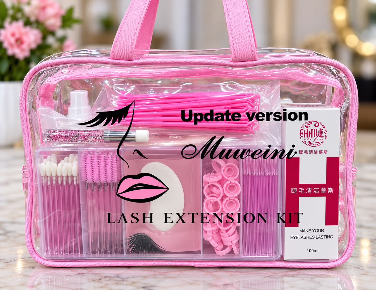 Muuenini Professional Eyelash Extension Kit: - Image 2