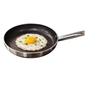Hollow Non-Stick Fry Pan – Stainless Steel Handle 18CM: