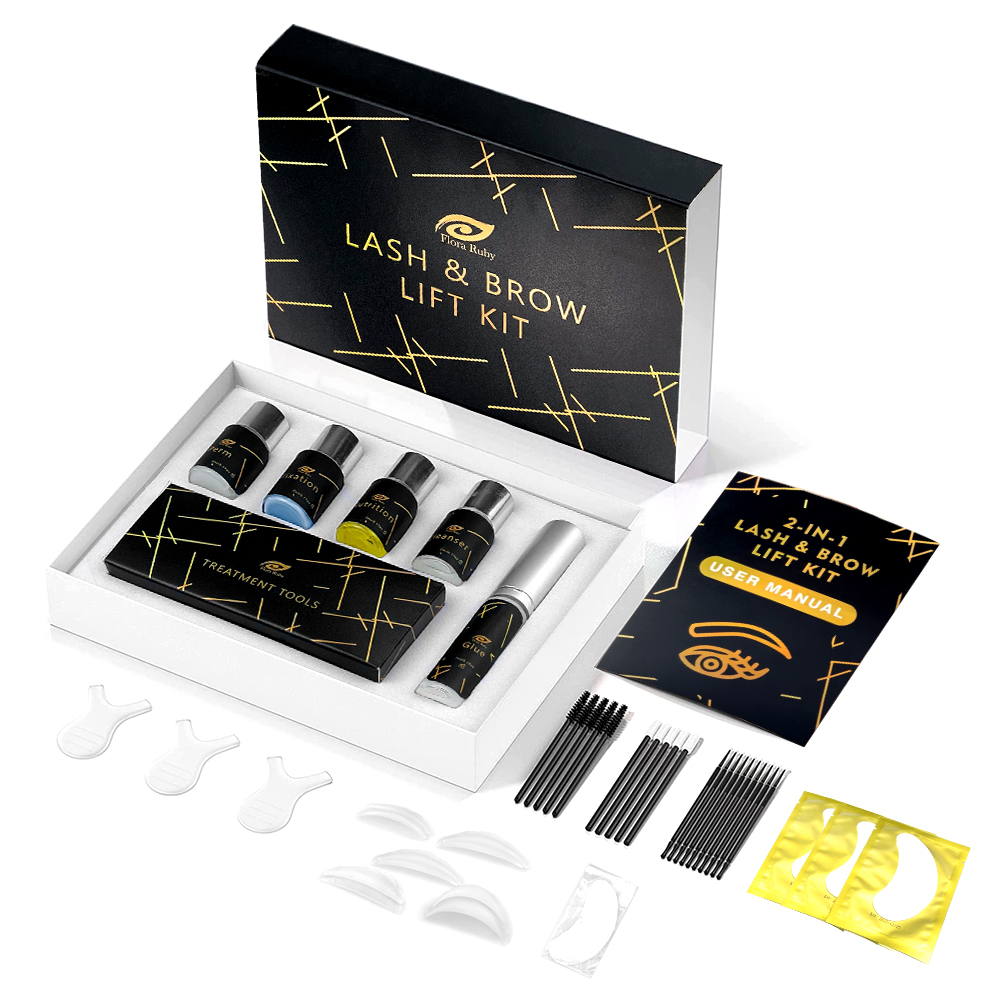 2-in-1 Professional Lash Lift & Brow Lamination Kit – Complete Lash & Brow Styling Set - Image 4