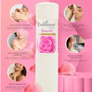 Enchanteur Romantic Talc Perfumed Body Powder – 250 g
