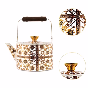 Ethnic-Style 1.5L Stainless Steel Turkish Tea Kettle (Article No. 25--47)