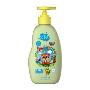 ONLYAura Avocado Kids Shampoo 350ml