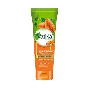 Vatika Naturals Moisture Treatment Hair Oil Replacement Natural Extract of Almond,200ML