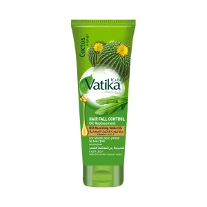 Vatika Naturals Hair Fall Control Oil Replacement Cream featuring Cactus and Gergir 200ml