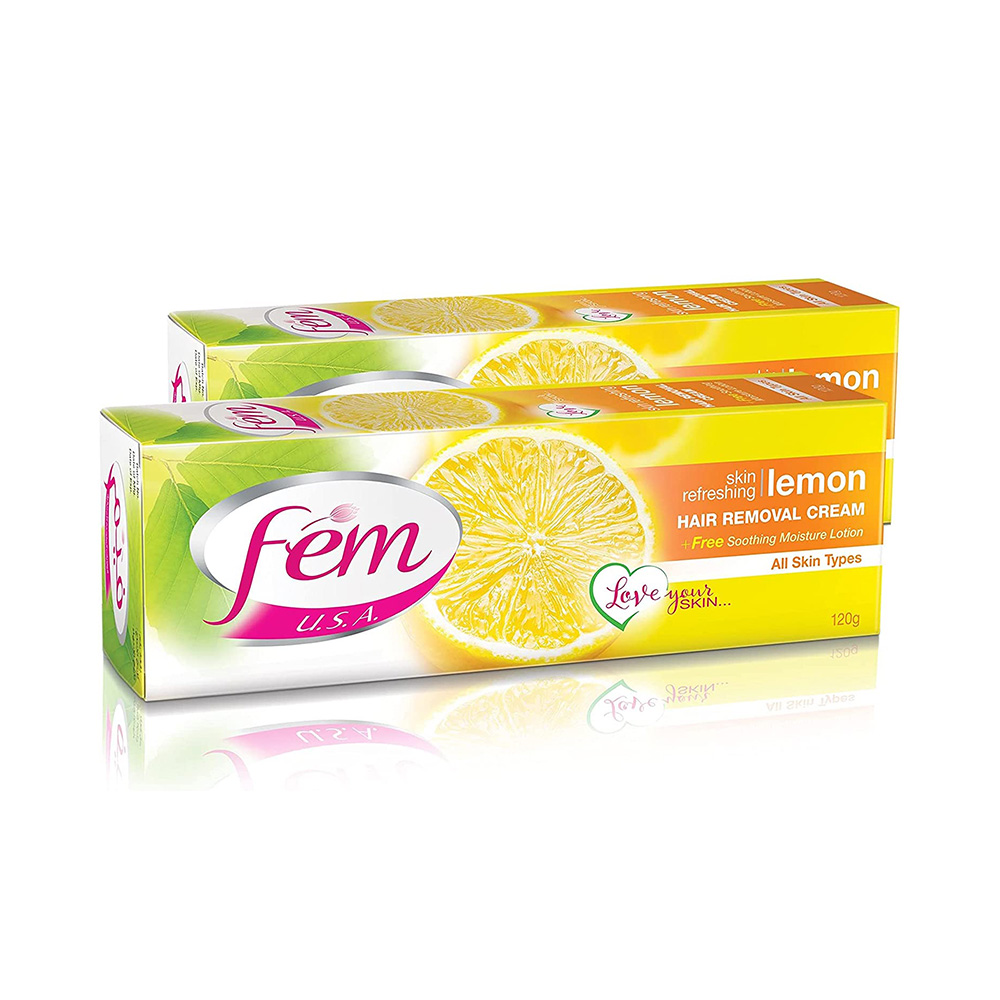Fem Skin Refreshing Lemon Hair Removal Cream 120g - Image 6