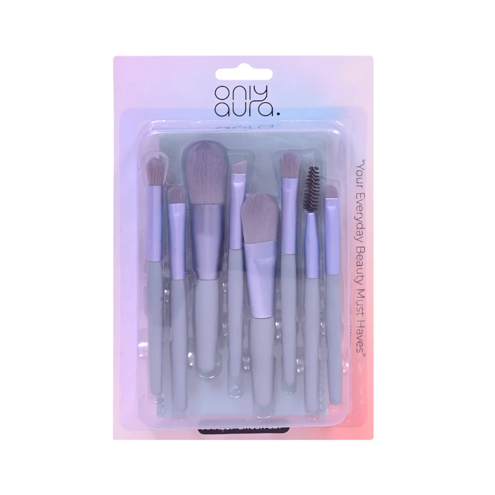 ONLYAURA 8-IN-1 MAKEUP BRUSH SET (HZS035)
